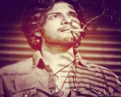 Ali Fazal smoking